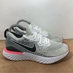NIKE pink and black sneakers
